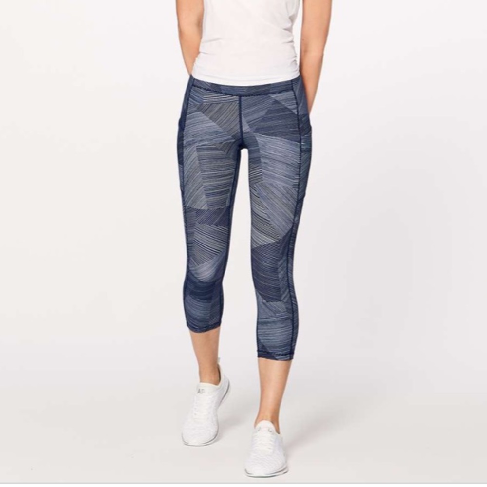Lululemon Speed Up workout capris/crops